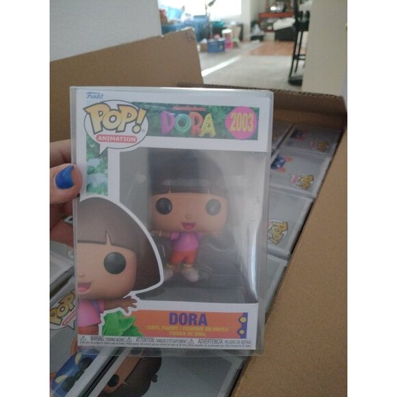 Funko Dora the Explorer - Boots Dora Swiper Pop! Vinyl Figure 3 SET + Protectors - Picture 5 of 13